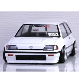 PANDORA RC PAB-3179 1/10 HONDA CIVIC SI “WONDER CIVIC” DRIFT BODY SET (CLEAR) (257-260MM)