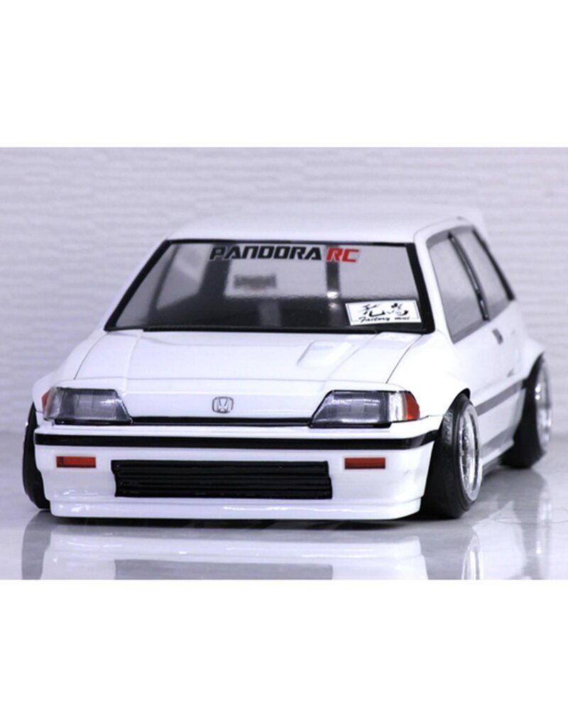 PANDORA RC PAB-3179 1/10 HONDA CIVIC SI “WONDER CIVIC” DRIFT BODY SET (CLEAR) (257-260MM)