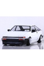 PANDORA RC PAB-3178 1/10 TOYOTA AE86 SPRINTER TRUENO 3-DOOR DRIFT BODY SET (CLEAR) (257-260MM)