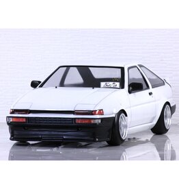 PANDORA RC PAB-3178 1/10 TOYOTA AE86 SPRINTER TRUENO 3-DOOR DRIFT BODY SET (CLEAR) (257-260MM)