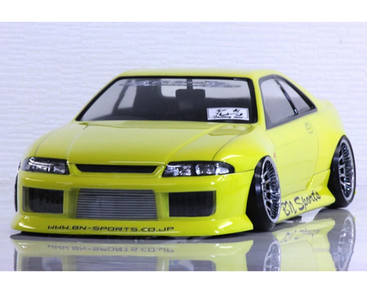 PAB-3166 1/10 BN SPORTS ECR33 2-DOOR DRIFT BODY SET (CLEAR) (257-260MM)