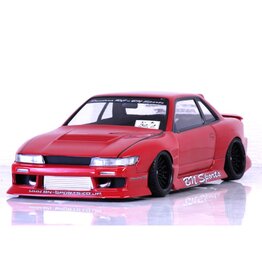 PANDORA RC PAB-3186 1/10 S13 SILVIA BN SPORTS DRIFT BODY SET (CLEAR) (257-260MM)