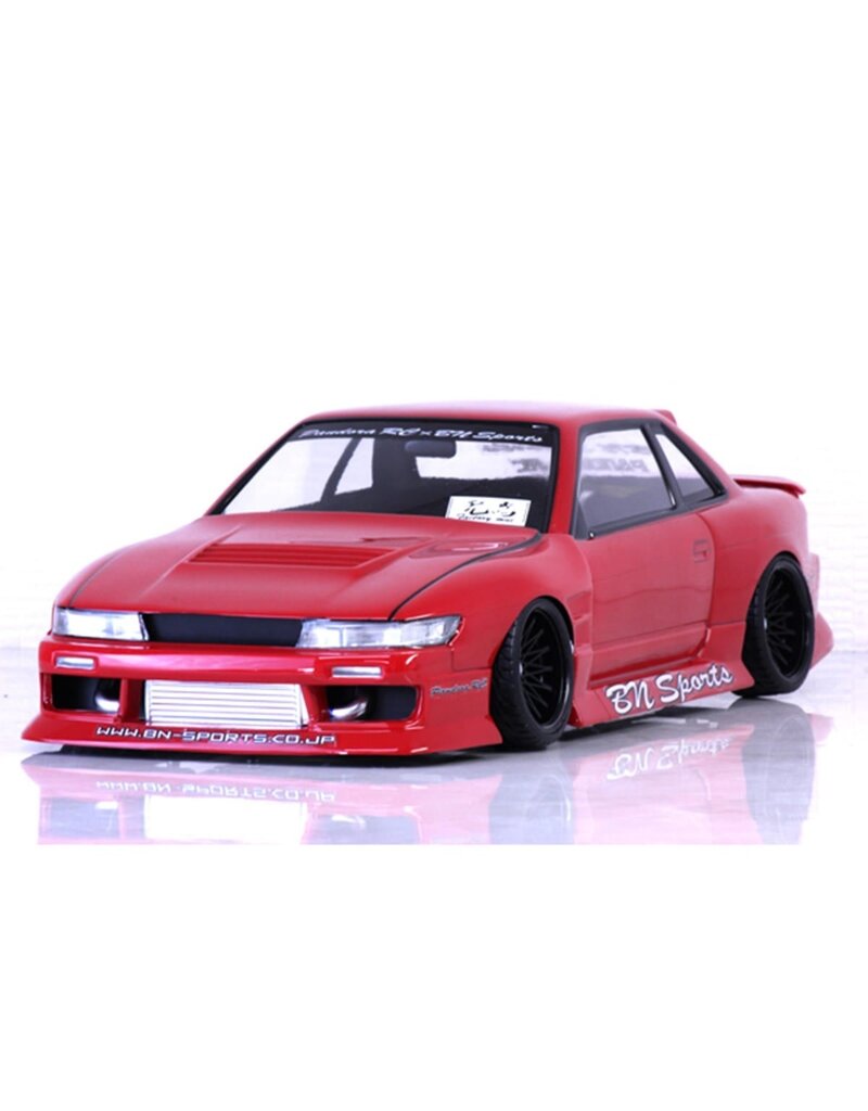 PANDORA RC PAB-3186 1/10 S13 SILVIA BN SPORTS DRIFT BODY SET (CLEAR) (257-260MM)