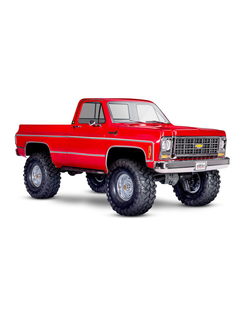 TRAXXAS TRA92154-4-RED TRX-4 1/10 4WD 1979 CHEVROLET K10 ROCK CRAWLER: RED
