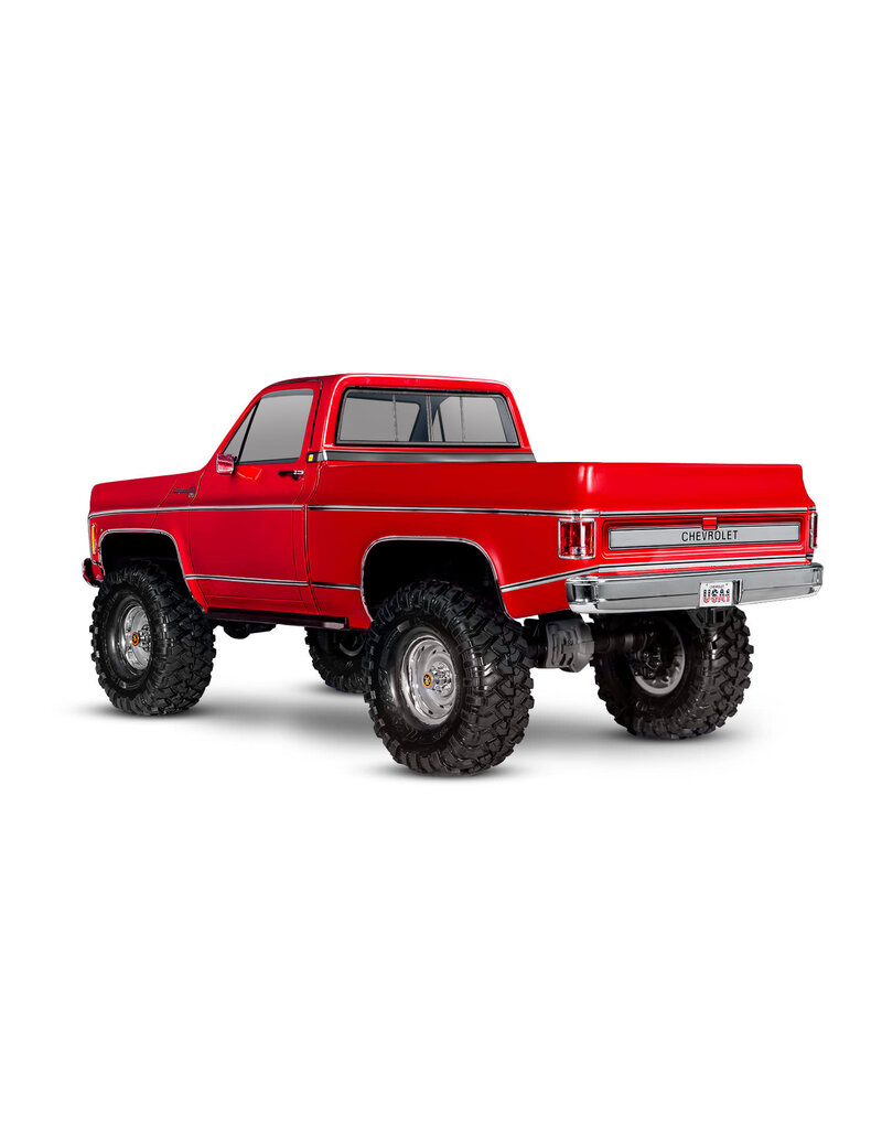 TRAXXAS TRA92154-4-RED TRX-4 1/10 4WD 1979 CHEVROLET K10 ROCK CRAWLER: RED