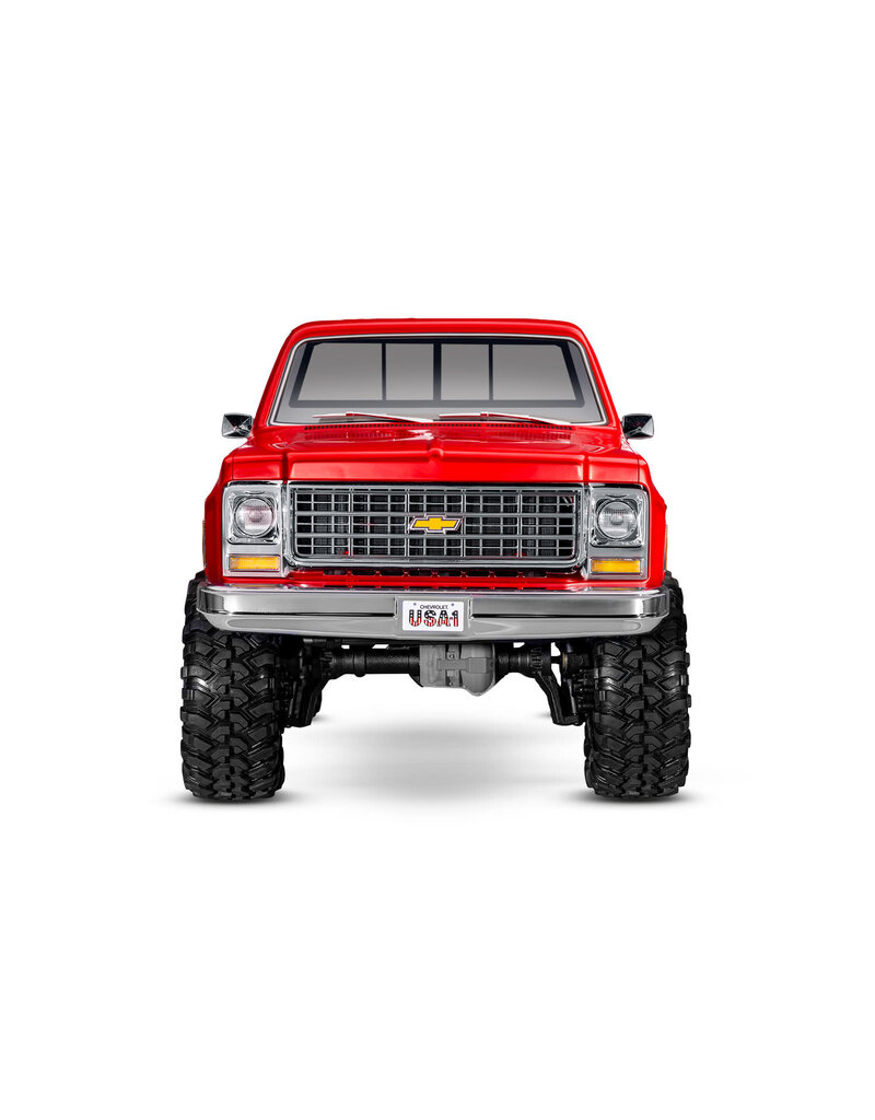 TRAXXAS TRA92154-4-RED TRX-4 1/10 4WD 1979 CHEVROLET K10 ROCK CRAWLER: RED