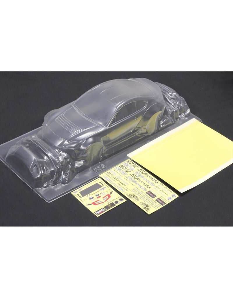 PANDORA RC PAB-3218 1/10 TOYOTA GR86 BLS BN-SPORTS DRIFT BODY SET (CLEAR) (257-260MM)