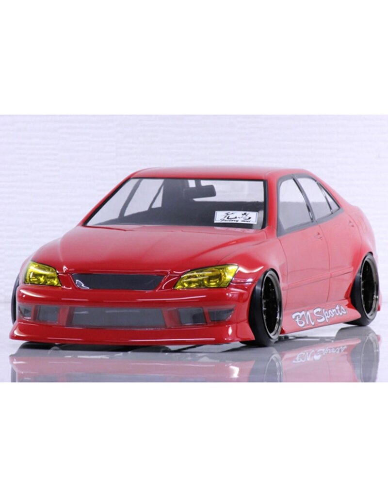 PANDORA RC PAB-3167 1/10 BN SPORTS TOYOTA ALTEZZA DRIFT BODY SET (CLEAR) (257-260MM)