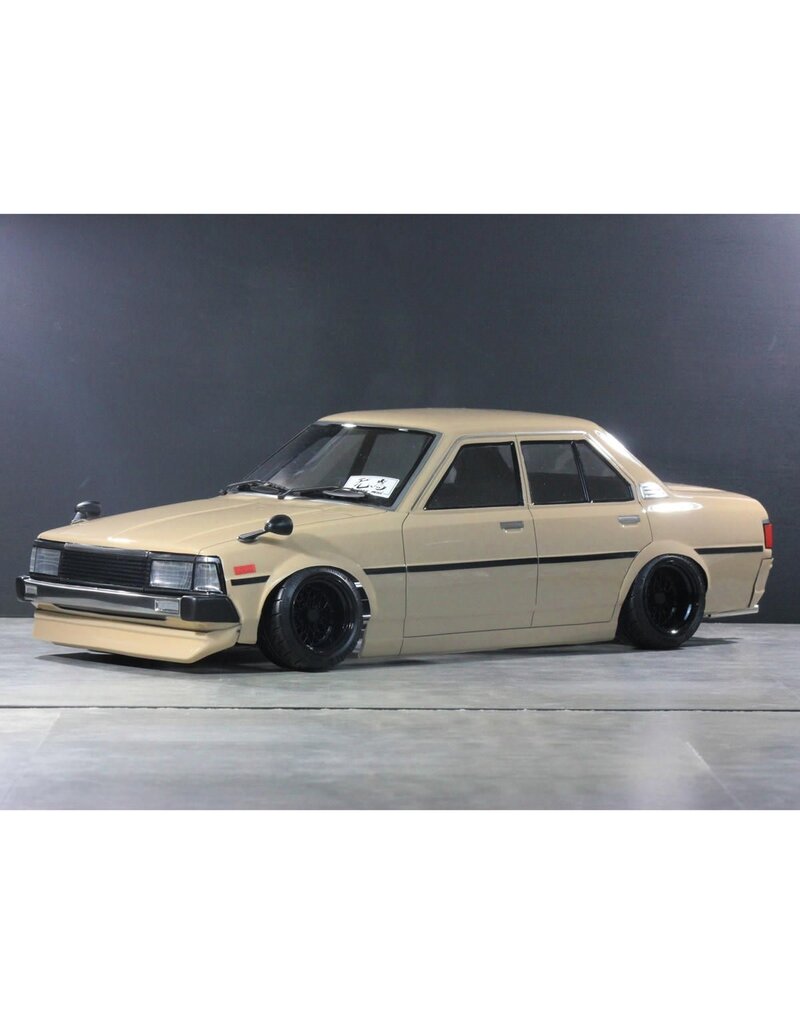PANDORA RC PAB-3229 1/10 TOYOTA COROLLA KE70 DRIFT BODY SET (CLEAR) (257-260MM)