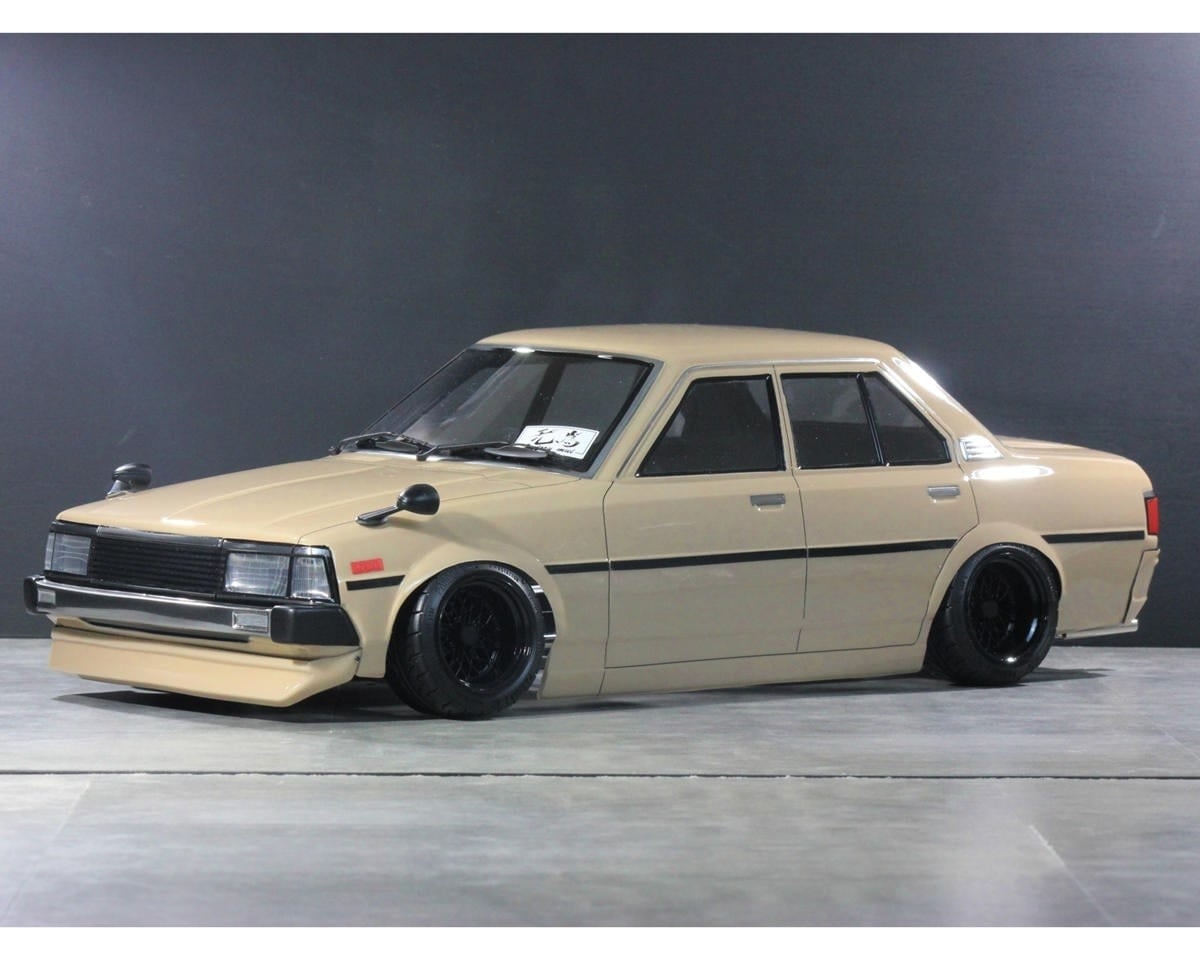 PAB-3229 1/10 TOYOTA COROLLA KE70 DRIFT BODY SET (CLEAR) (257-260MM)