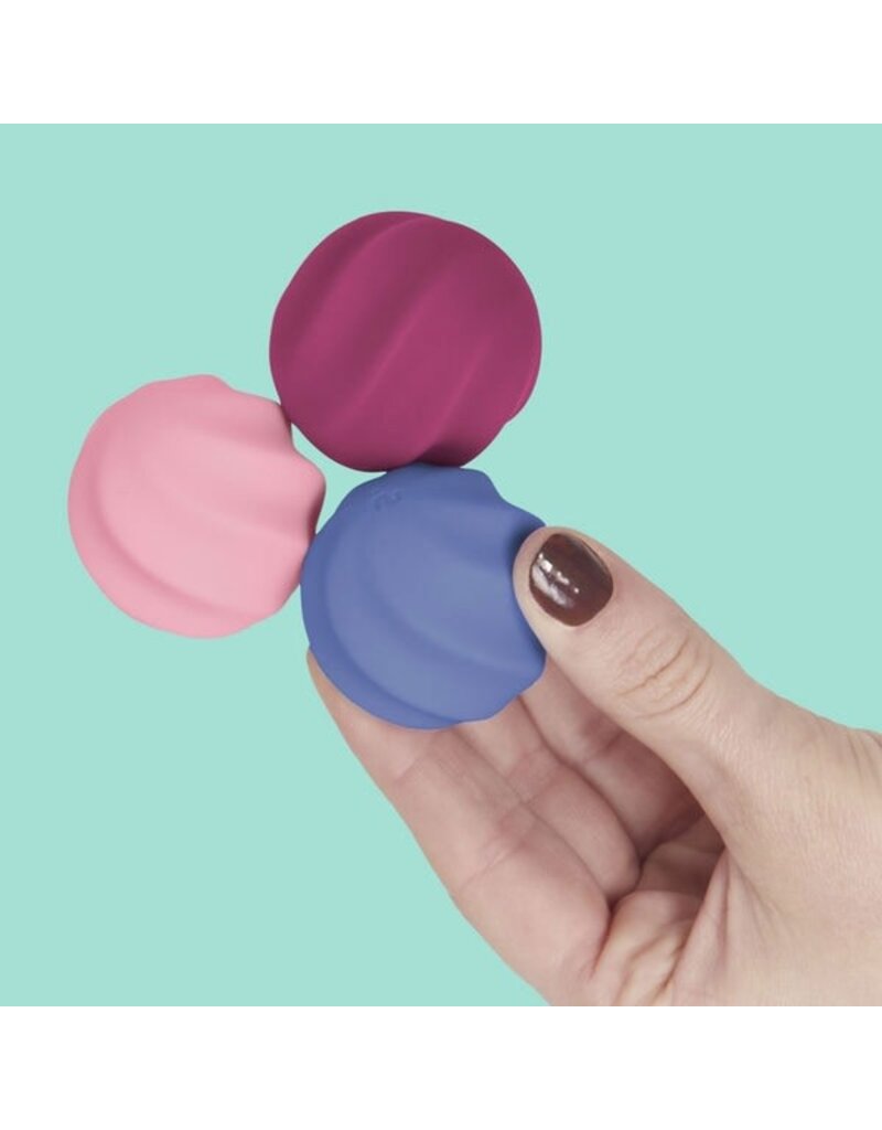 SPEKS SPEKS ODDS SOFT SILICONE FIDGET MAGNETS: PINK SWIRLS