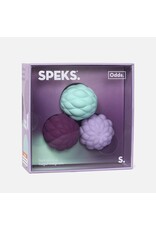 SPEKS SPEKS ODDS SOFT SILICONE FIDGET MAGNETS: PURPLE PUFFS