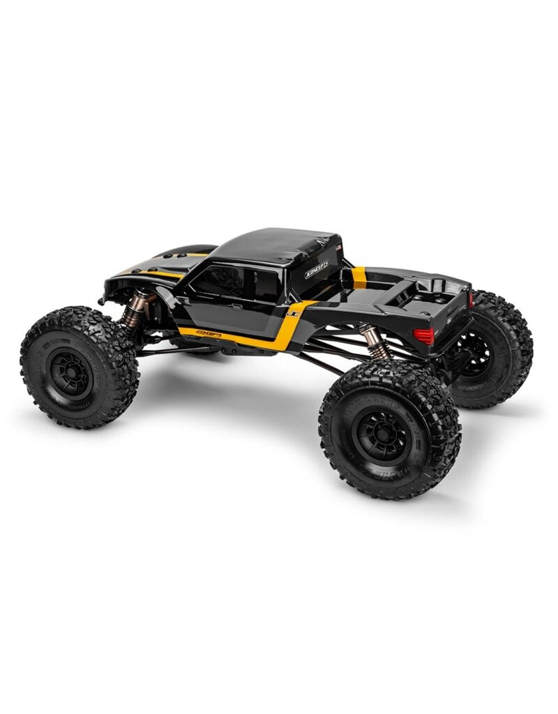 JCONCEPTS JCO0733 REDCAT VERTEX-6 1/6 2010 FORD RAPTOR ROCK CRAWLER BODY (CLEAR) (368.3MM WHEELBASE)