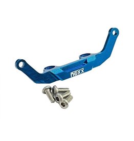 NEXX RACING NX-576 ALUMINUM FRONT STRUT BAR FOR RC28: BLUE