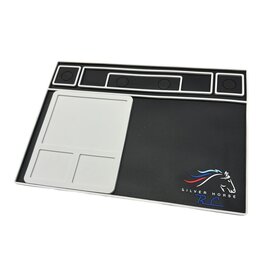 SILVER HORSE SHRC SH0264 RC PIT MAT INCLUDES NESTING HIGH HEAT SOLDER MAT: GRAY