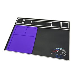 SILVER HORSE SHRC SH0263-P  RC PIT MAT V2 INCLUDES NESTING HIGH HEAT SOLDER MAT-PURPLE