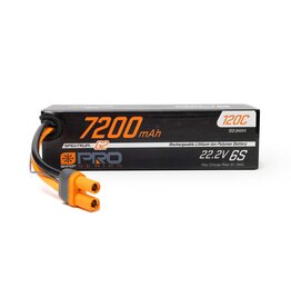 SPEKTRUM SPMX726S120 22.2V 7200MAH 6S 120C SMART PRO G2 LIPO IC5
