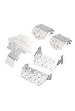 INJORA INJCRAW18332_ALL STAINLESS STEEL SKID PLATE & AXLES ARMOR FOR TRAXXAS® TRX-4™