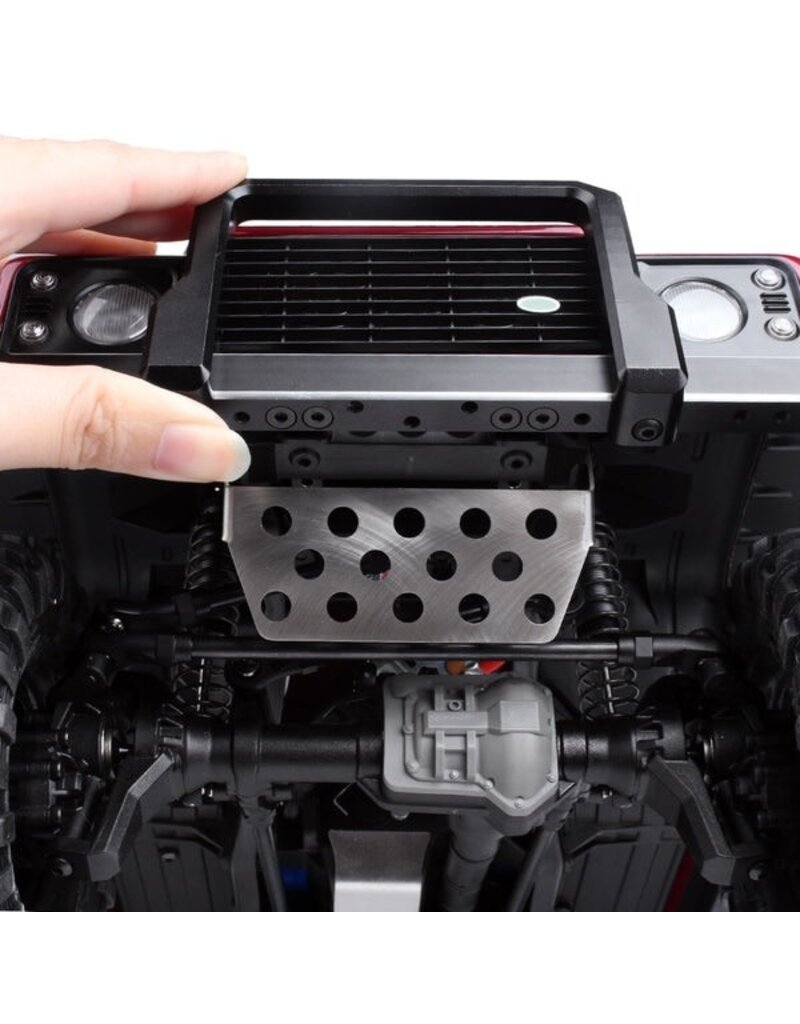 INJORA INJCRAW18332_ALL STAINLESS STEEL SKID PLATE & AXLES ARMOR FOR TRAXXAS® TRX-4™