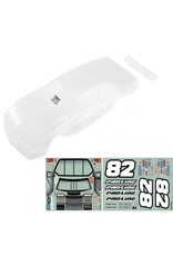 PROLINE RACING PRO370817 PRE-CUT 1986 CHEVY MONTE CARLO CLEAR BODY: LOSI NASCAR