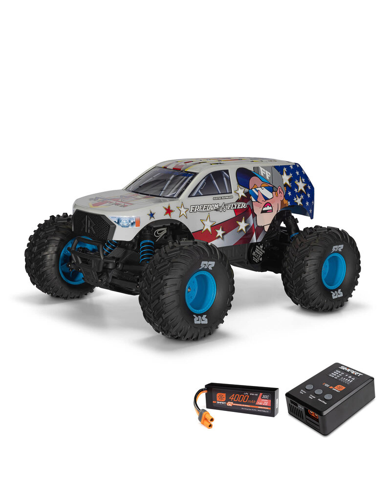 ARRMA ARA3530SFFT1 1/10 FREEDOM FLYER 223S 2WD RTR BRUSHLESS MONSTER TRUCK (BATTERY & CHARGER INCLUDED)