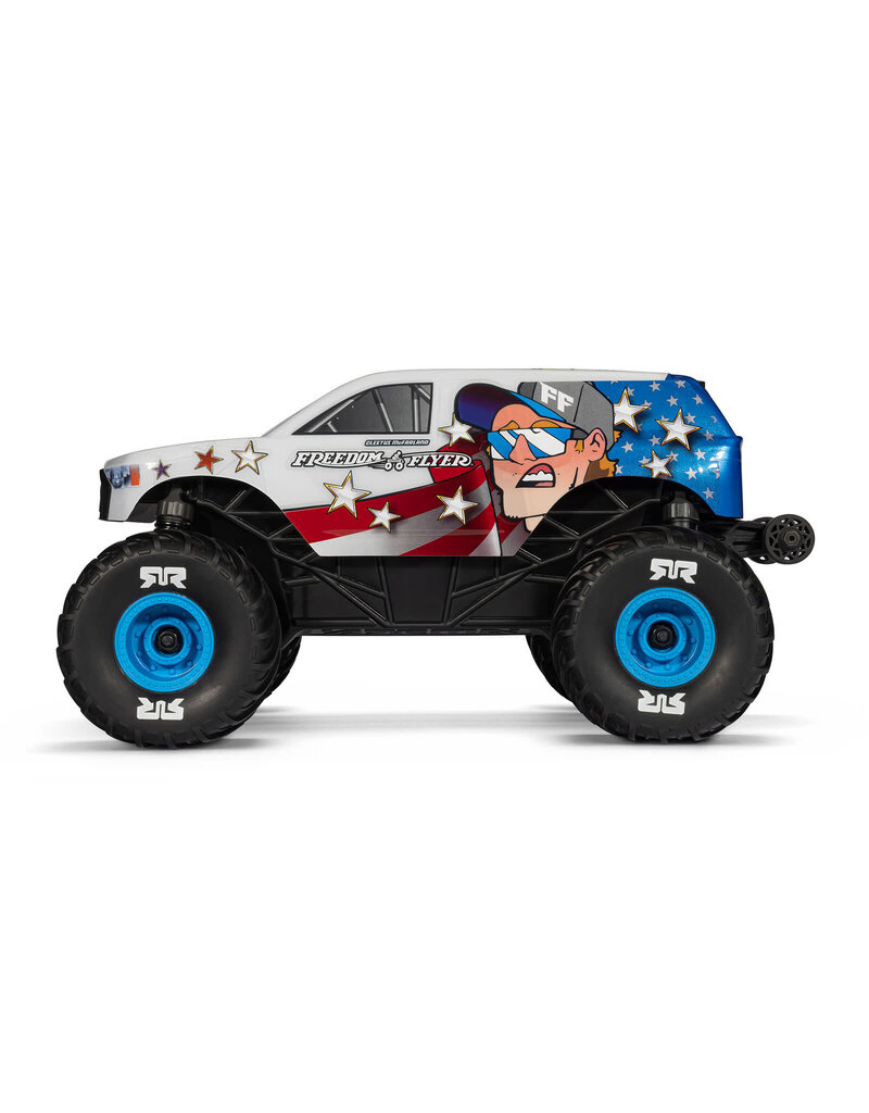 ARRMA ARA2130FF 1/16 FREEDOM FLYER 4X4 RTR MONSTER TRUCK (BATTERY & CHARGER INCLUDED), WHITE