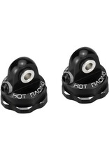 HOT RACING HRAAMN154C01 ALUMINUM BLEEDER SHOCK CAPS - MINI KRATON