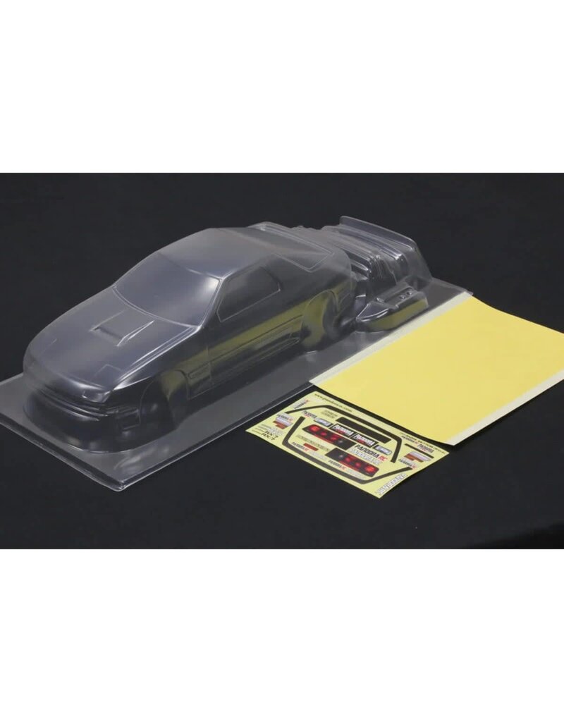 PANDORA RC PAB-3121 1/10 MAZDA SAVANNA RX-7 FC3S DRIFT BODY SET (CLEAR) (257-260MM)