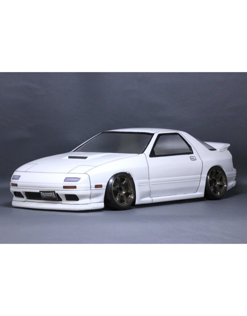 PANDORA RC PAB-3121 1/10 MAZDA SAVANNA RX-7 FC3S DRIFT BODY SET (CLEAR) (257-260MM)