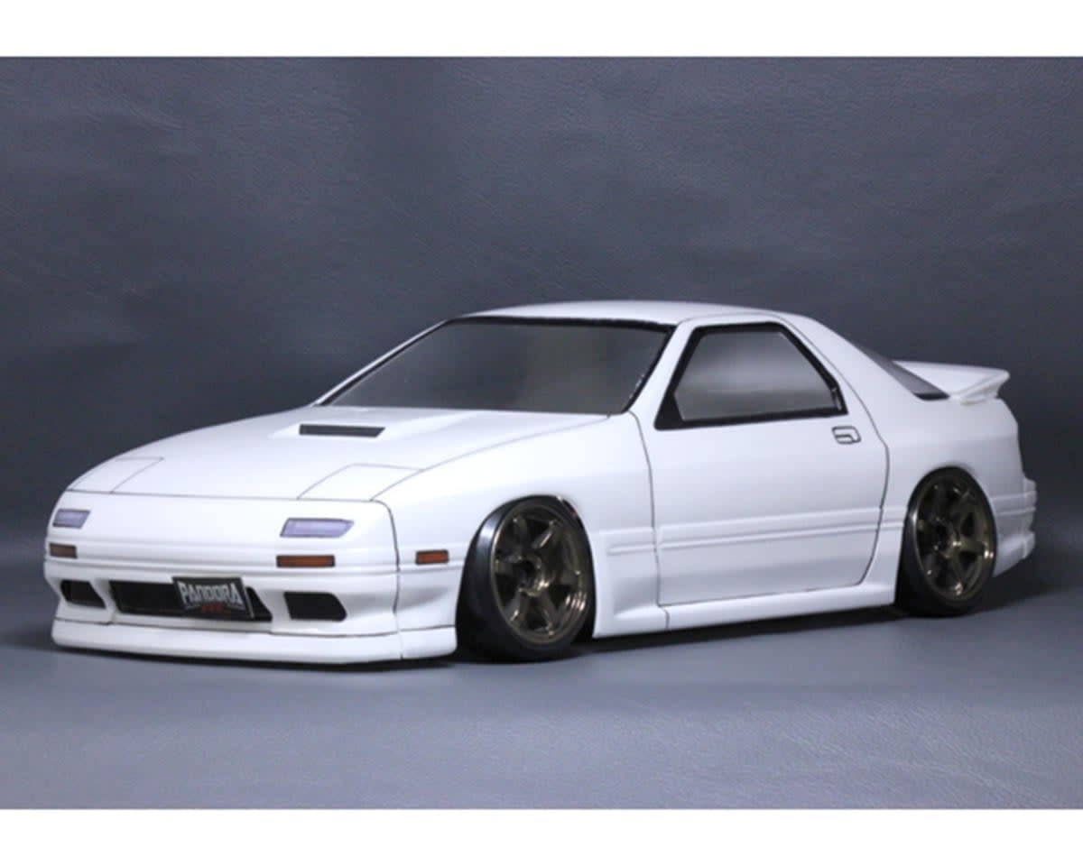 PAB-3121 1/10 MAZDA SAVANNA RX-7 FC3S DRIFT BODY SET (CLEAR) (257-260MM)