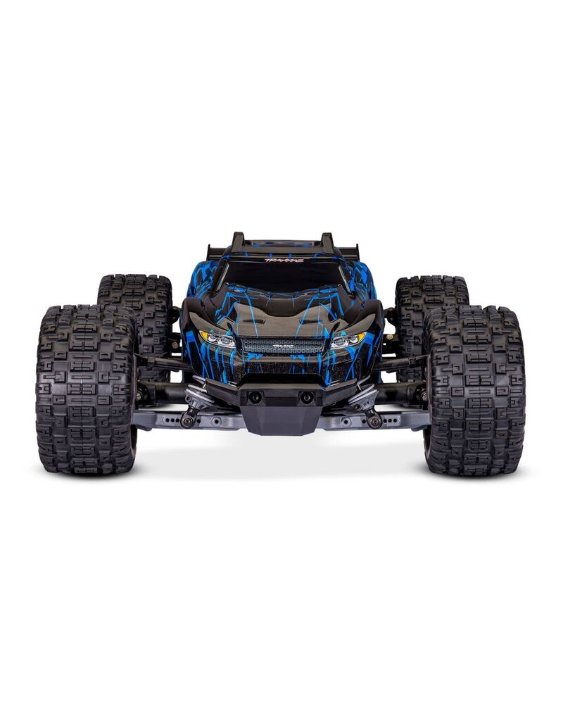 TRAXXAS TRA67464-4-BLUE RUSTLER 4X4 HD VX3 BL
