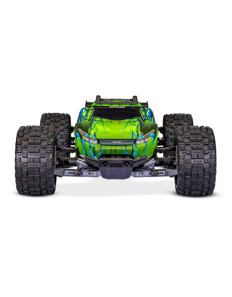 TRAXXAS TRA67464-4-GRN RUSTLER 4X4 HD VX3 BL