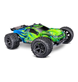 TRAXXAS TRA67464-4-GRN RUSTLER 4X4 HD VX3 BL
