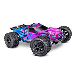 TRAXXAS TRA67464-4-PRPL RUSTLER 4X4 HD VX3 BL
