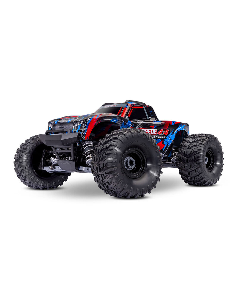 TRAXXAS TRA67454-4-RED STAMPEDE 4X4 HD VX3 BL