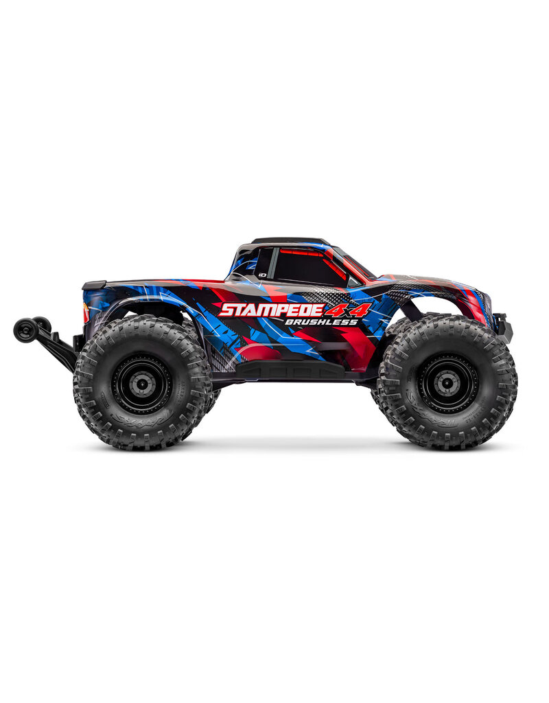 TRAXXAS TRA67454-4-RED STAMPEDE 4X4 HD VX3 BL