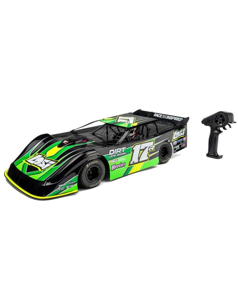 LOSI LOS-2167T2 22S DIRT LATE MODEL, 1/10 2WD RTR DIRT OVAL, GREEN
