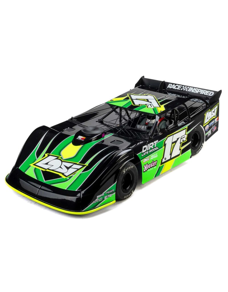 LOSI LOS-2167T2 22S DIRT LATE MODEL, 1/10 2WD RTR DIRT OVAL, GREEN