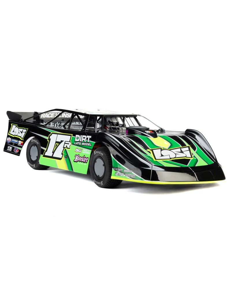 LOSI LOS-2167T2 22S DIRT LATE MODEL, 1/10 2WD RTR DIRT OVAL, GREEN