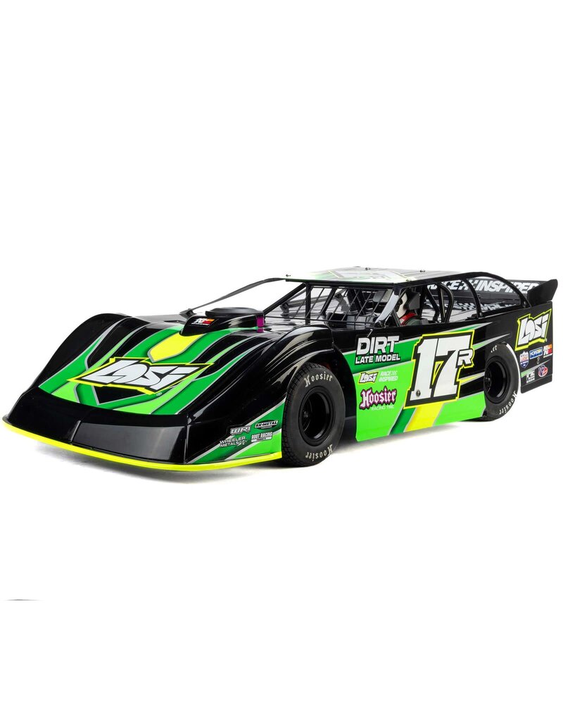 LOSI LOS-2167T2 22S DIRT LATE MODEL, 1/10 2WD RTR DIRT OVAL, GREEN