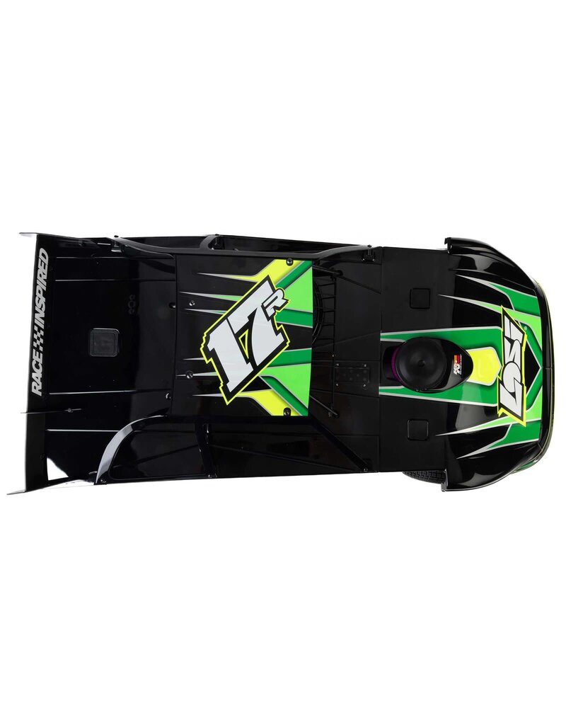LOSI LOS-2167T2 22S DIRT LATE MODEL, 1/10 2WD RTR DIRT OVAL, GREEN
