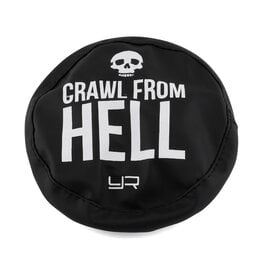 YEAH RACING YEA-YA-0490 1.9" CRAWL FROM HELL SPARE TIRE COVER