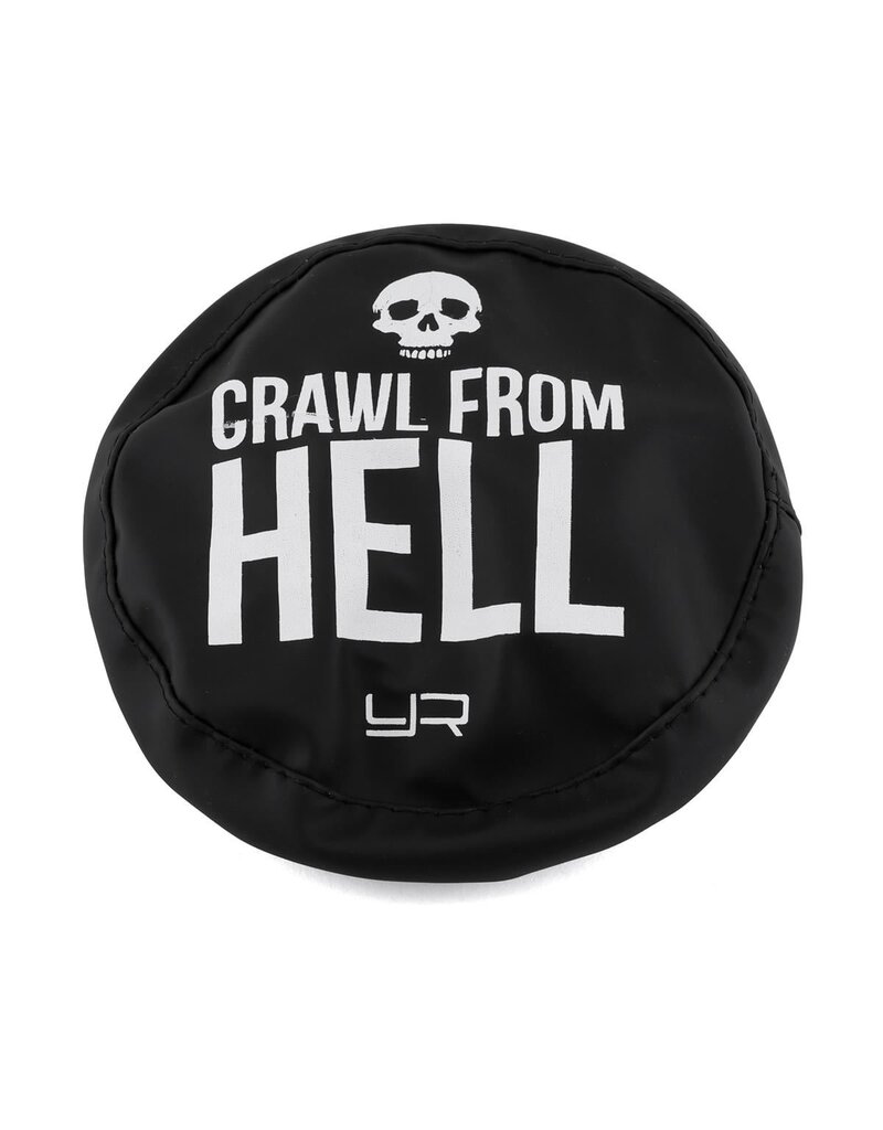 YEAH RACING YEA-YA-0490 1.9" CRAWL FROM HELL SPARE TIRE COVER
