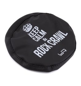 YEAH RACING YEA-YA-0491 1.9" KEEP CALM & ROCK CRAWL SPARE TIRE COVER