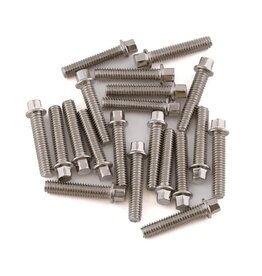 RC4WD RC4Z-S1598 MINIATURE SCALE HEX BOLTS (M2.5 X 12MM), SILVER