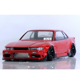 PANDORA RC PAB-3151 1/10 S13 SILVIA (ORIGIN LABO) DRIFT BODY SET (CLEAR) (257MM)