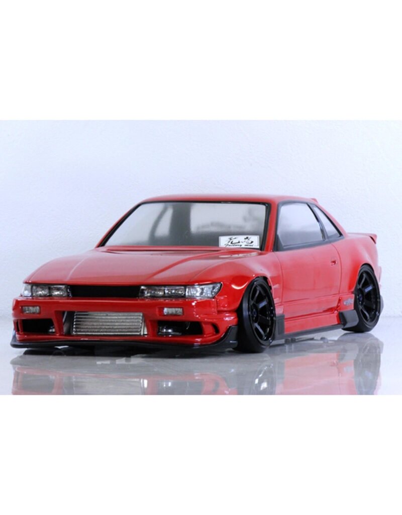 PANDORA RC PAB-3151 1/10 S13 SILVIA (ORIGIN LABO) DRIFT BODY SET (CLEAR) (257MM)