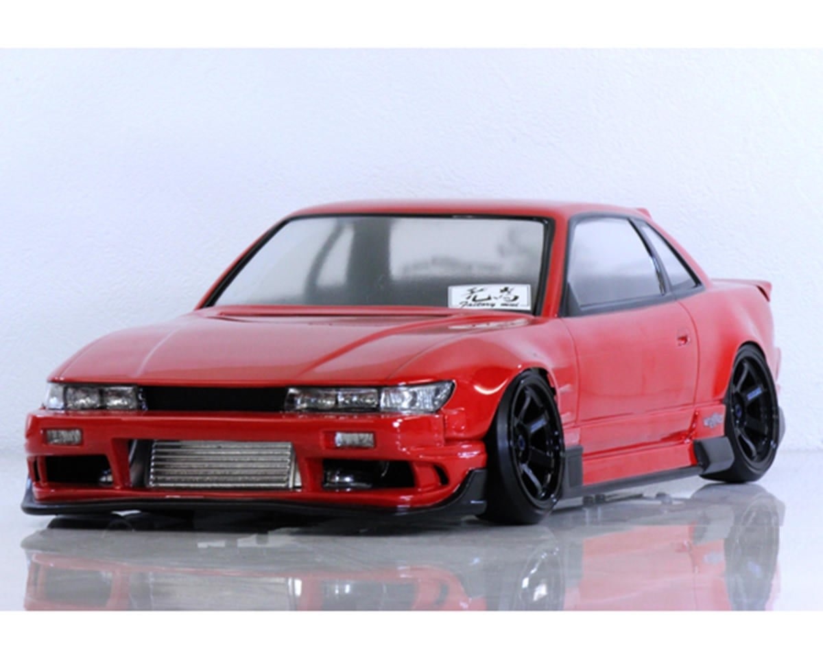 PAB-3151 1/10 S13 SILVIA (ORIGIN LABO) DRIFT BODY SET (CLEAR) (257MM)