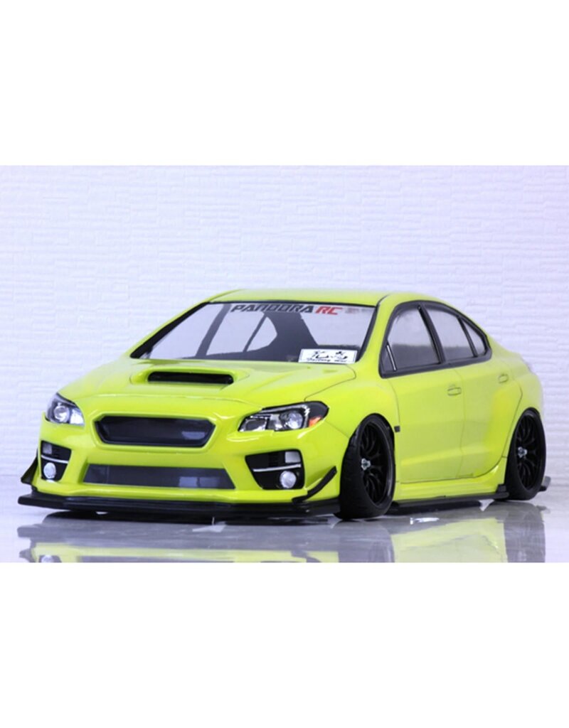 PANDORA RC PAB-3187 1/10 SUBARU WRX STI DRIFT BODY SET (CLEAR) (257-260MM)