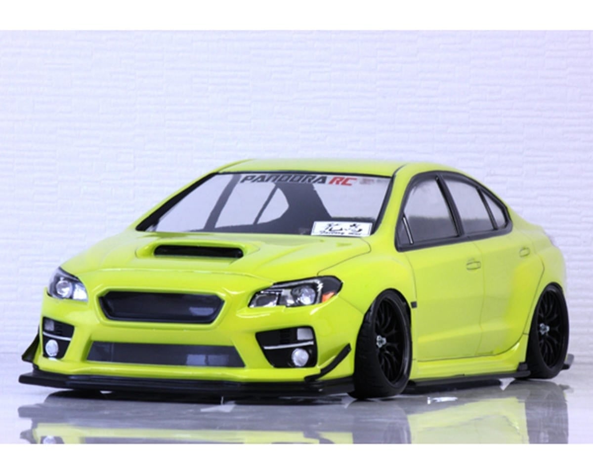 PAB-3187 1/10 SUBARU WRX STI DRIFT BODY SET (CLEAR) (257-260MM)
